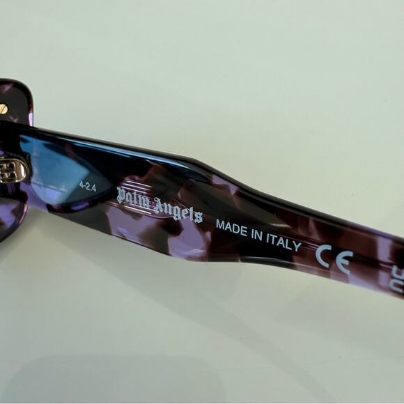 NEW!! Palm Angels women sunglasses PERI093 3449 Authentic Retail 320$ - Picture 5 of 6